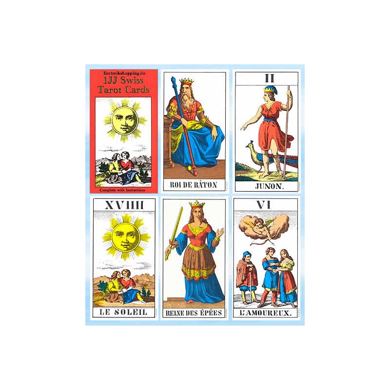 1 JJ  SWISS TAROT CARD