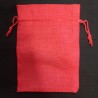 BAG PORTA TAROCCHI ROSSA CM 17X12