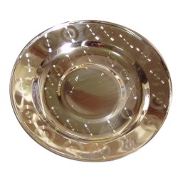 BRUCIA INCENSO PIATTINO DORATO DIAM. CM 11,5