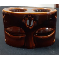 BUDDHA BRUCIA ESSENZE CERAMICA DUE PROFUMAZIONI