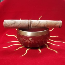 CAMPANA TIBETANA ROSSA