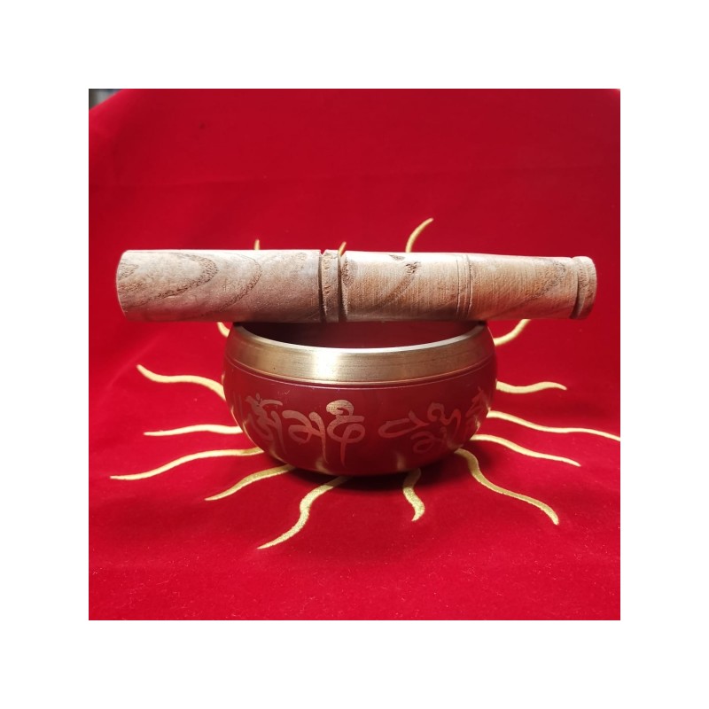 CAMPANA TIBETANA ROSSA