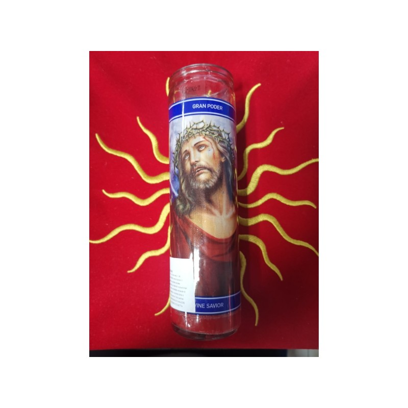 CANDELA 7 DIAS GRAN PODER DIVINO SAVIOR