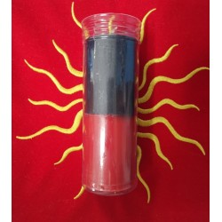 CANDELA 7 DIAS NERA-ROSSA
