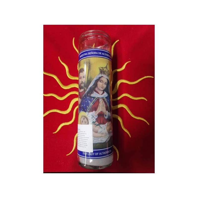 CANDELA 7 DIAS NUESTRA SENORA DE ALTAGRACIA