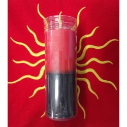 CANDELA 7 DIAS ROSSA-NERA