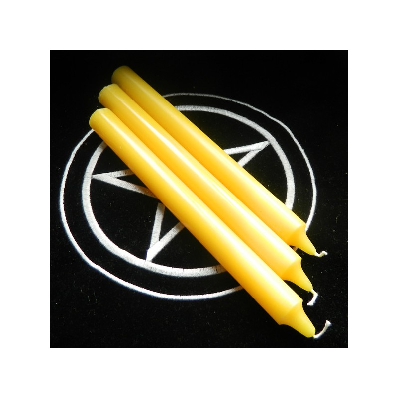 CANDELE GIALLE 16  PZ.