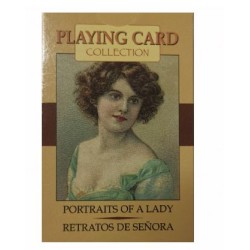 CARTE DA GIOCO RITRATTI DI SIGNORA