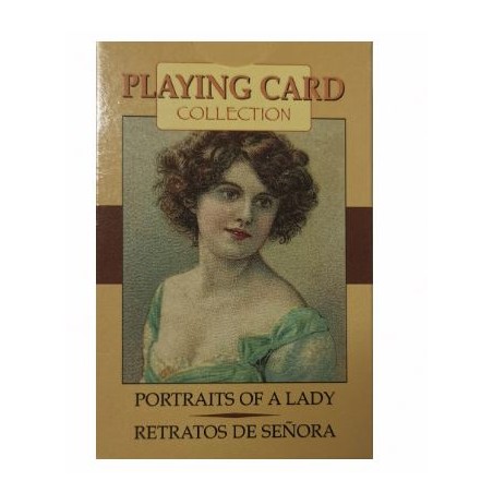 CARTE DA GIOCO RITRATTI DI SIGNORA