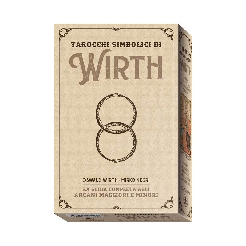 COFANETTO TAROCCHI SIMBOLICI DI WIRTH DI OSWALD WIRTH E MIRKO NEGRI