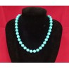 COLLANA IN PASTA DI TURCHESE A SFERA