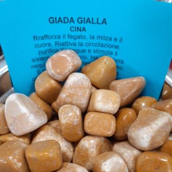 DIASPRO GIALLO CINA  BURATTATO 1 PZ