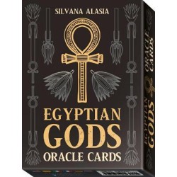EGYPPTIAN GODS ORACLE CARDS DI SILVANA ALASIA