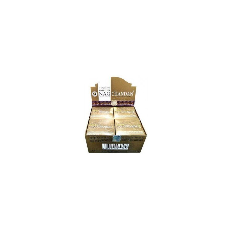 GOLDEN  NAG CHANDAN CONI - BOX DA 12 CONFEZIONI
