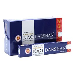 GOLDEN NAG DARSHAN STICK - BOX DA 12 CONFEZIONI