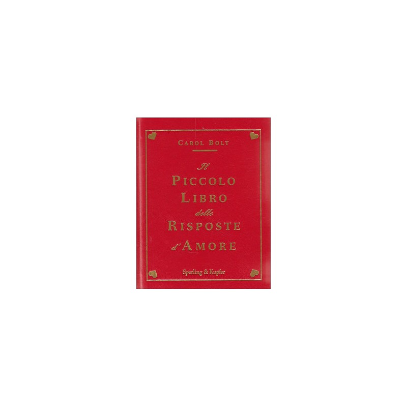 IL PICCOLO LIBRO DELL RISPOSTE D'AMORE  LIBRO