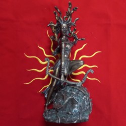 MEDUSA 27 cm BROZATO DEL VERONESE