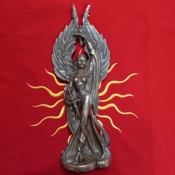 MORRIGAN  GODDES  30 cm BROZATO DEL VERONESE