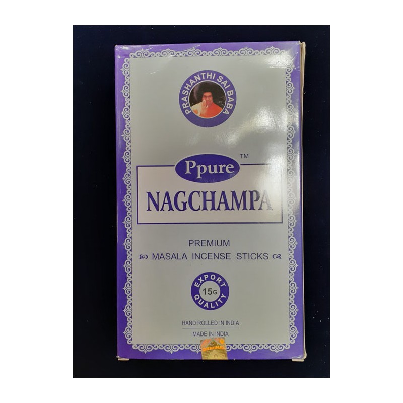 NAGA CHAMPA pureBOX DA 12 CONFEZIONI CON 12 BASTONCINI
