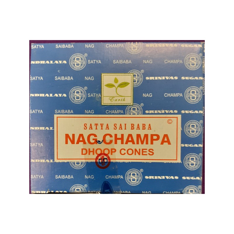 NAGA CHAMPA SAI BABA CONI BOX DA 12 SCATOLE DA 12 CONI