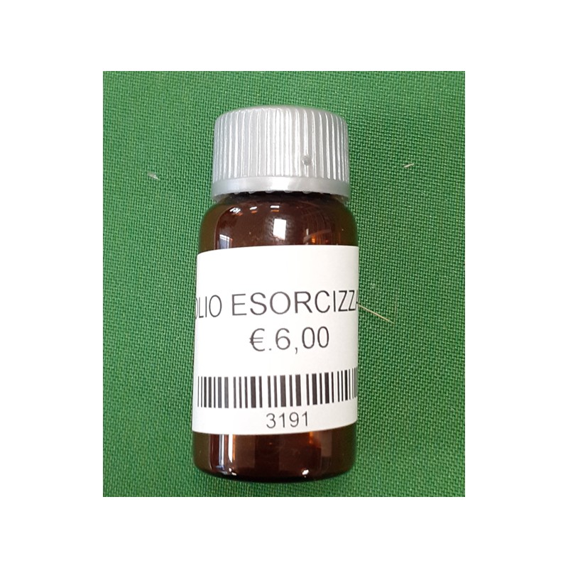 OLIO ESORCIZZATO