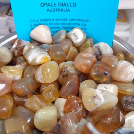 OPALE GIALLO AUSTRALIA  BURATTATO 1 PZ
