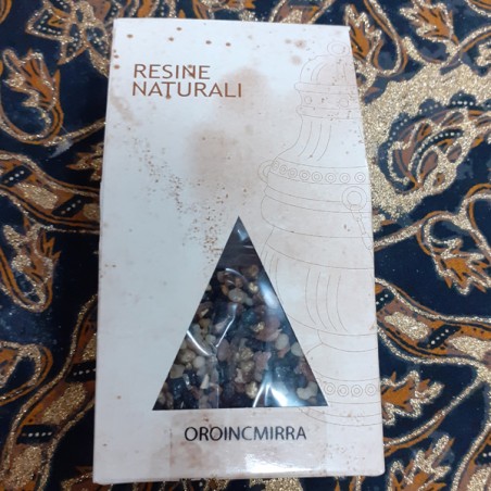 ORO INCENSO E MIRRA INCENSO IN GRANI SCATOLA DA 40 G.