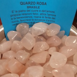 QUARZO ROSA BRASILE  BURATTATO 1 PZ