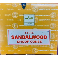 SANDALWOOD SATYA SCATOLA DA 10 PEZZI BOX DA 12 SCATOLE