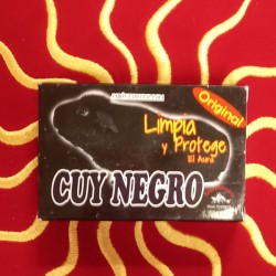 SAPONE ESOTERICO CUY NEGRO LIMPIA Y PROTEGGE EL AURA