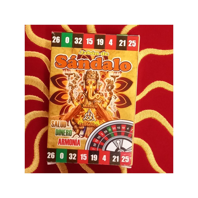 SAPONE ESOTERICO SANDALO X SALUD DINERO ARMONIA
