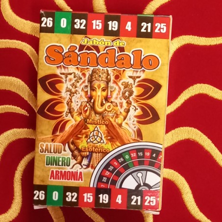 SAPONE ESOTERICO SANDALO X SALUD DINERO ARMONIA