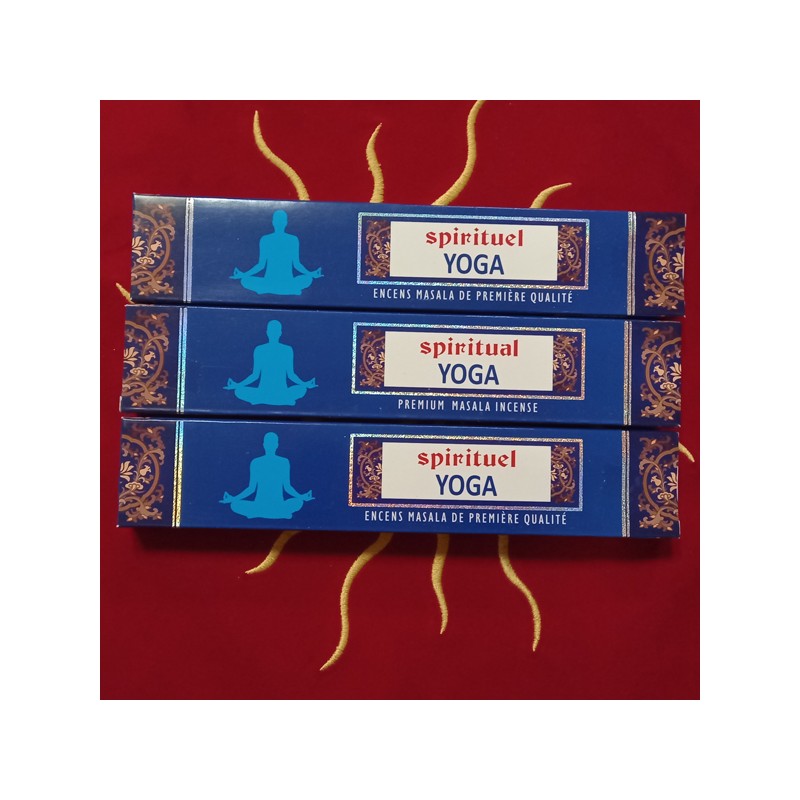 SPIRITAL YOGA  INCENSO SCATOLA DA 12 BASTONCINI