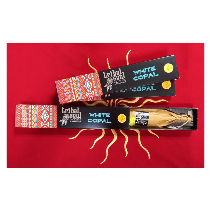 WHITE COPAL TRIBAL A STICK - PACK DA 12 PZ.