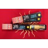 WHITE COPAL TRIBAL A STICK - PACK DA 12 PZ.