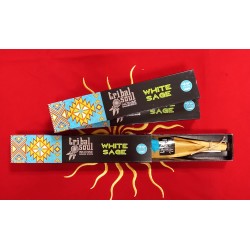 WHITE SAGE TRIBAL A STICK - PACK DA 12 PZ.