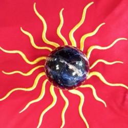 SFERA IN SODALITE  Ø cm 5,5 - 6 ca.